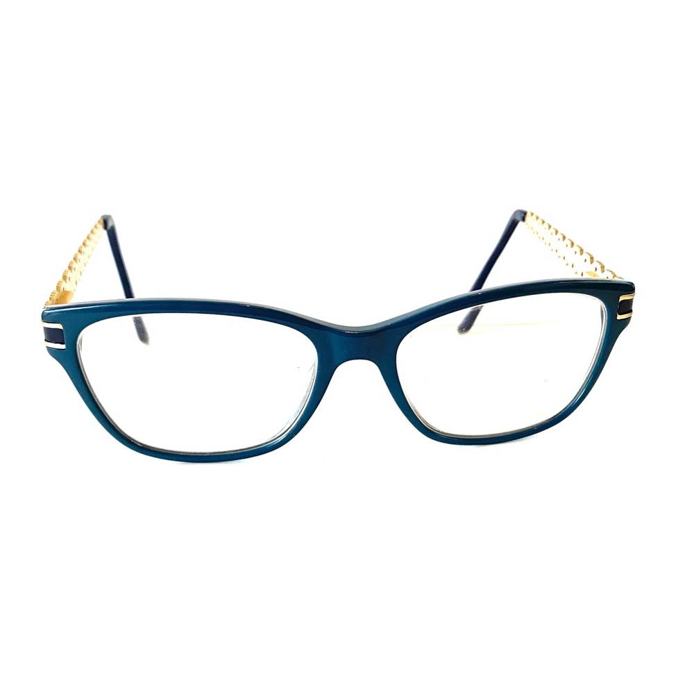 Christian Lacroix navy blue eyeglasses frames